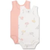 Sanetta Body Double Pack Giraffen Uit White / Roze