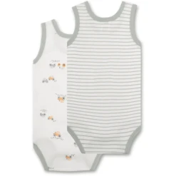 Sanetta Body Double Pack Trekker Van White -Kleintje Luxe sanetta body double pack trekker van white a393168 3