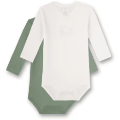 Sanetta Body Dubbelpak Groen -Kleintje Luxe sanetta body dubbelpak groen a324878 3