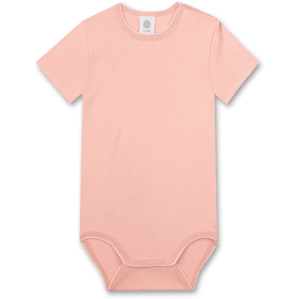 Sanetta Bodysuit Twin Pack Giraffe Off White /pink 2 Sanetta Bodysuit Twin Pack Giraffe Off White /pink - Afbeelding 2