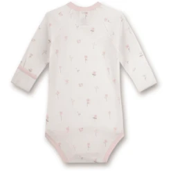 Sanetta Lange Mouw Wikkel Body Bloemen Beige -Kleintje Luxe sanetta lange mouw wikkel body bloemen beige a335597 3