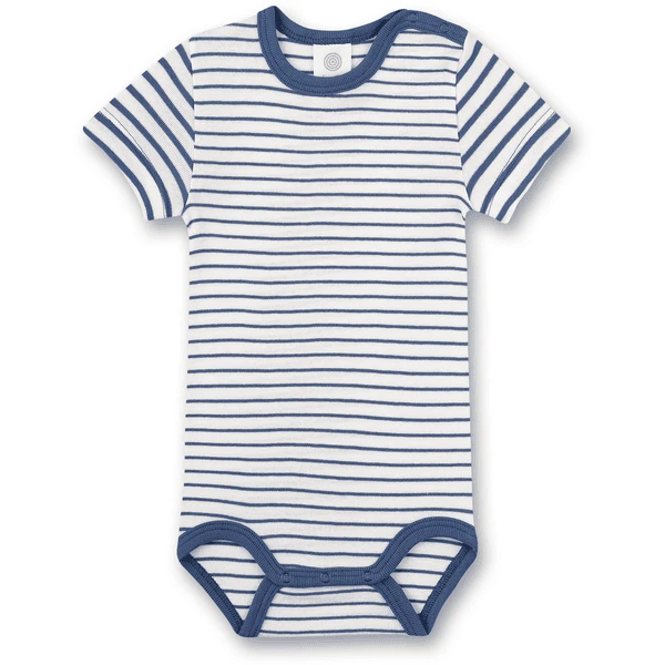 Sanetta Lichaam 1/2 Arm Inkt Blauw Gestreept 1 Sanetta Lichaam 1/2 Arm Inkt Blauw Gestreept