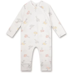 Sanetta Overall Giraffen Beige -Kleintje Luxe sanetta overall giraffen beige a415226 4