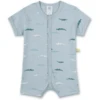 Sanetta Sleep Overall Kort Blauw