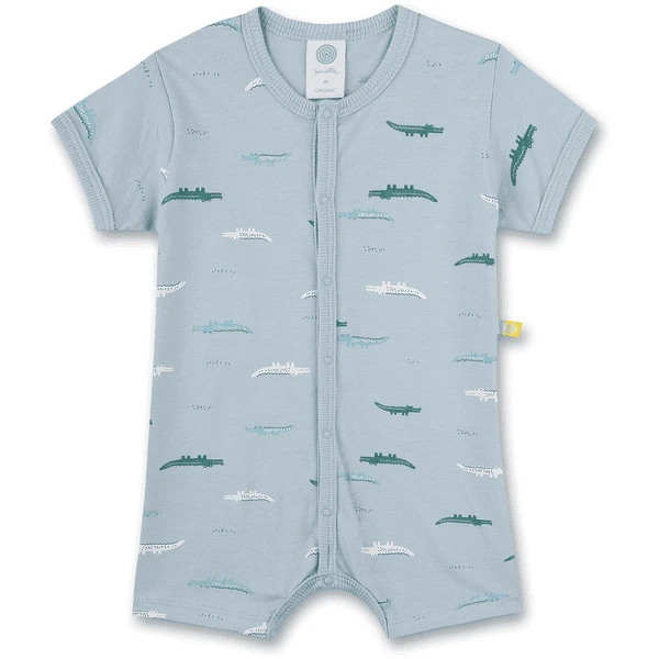 Sanetta Sleep Overall Kort Blauw 5 Sanetta Sleep Overall Kort Blauw - Afbeelding 5