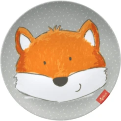 Sigikid ® Melamine Bord Vos Grijs