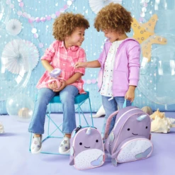 SKIP HOP HOP Zoo Snackbeker Narwhal -Kleintje Luxe skip hop hop zoo snackbeker narwhal a280867 2