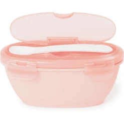 SkipHop Easy Serve Reisgerechten, Koraal