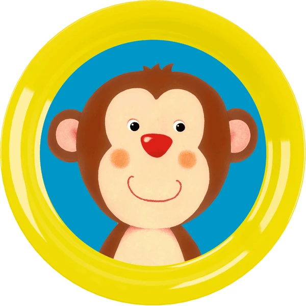 SPIEGELBURG COPPENRATH Bord Aap - Brutale Boefjes 2 SPIEGELBURG COPPENRATH Bord Aap - Brutale Boefjes - Afbeelding 2