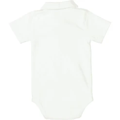 Staccato Bodysuit Met Strikje Van White -Kleintje Luxe staccato bodysuit met strikje van white a416069 2
