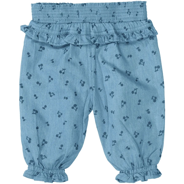 STACCATO Broek Midden Blauw Denim Met Patroon 3 STACCATO Broek Midden Blauw Denim Met Patroon - Afbeelding 3