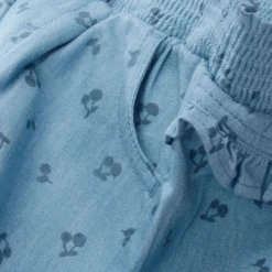 STACCATO Broek Midden Blauw Denim Met Patroon 9 STACCATO Broek Midden Blauw Denim Met Patroon -Kleintje Luxe staccato broek midden blauw denim met patroon a404182 4