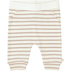 Staccato Broek Warm White Gestreept -Kleintje Luxe staccato broek warm white gestreept a415622 3