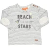 STACCATO Girl S Sweatshirt Met Gebroken Witte Strepen