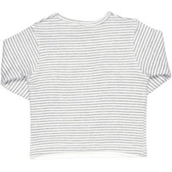 STACCATO Girl S Sweatshirt Met Gebroken Witte Strepen -Kleintje Luxe staccato girl s sweatshirt met gebroken witte strepen a231634 3