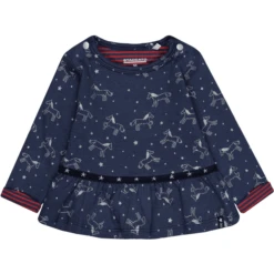 STACCATO Girl S Tuniek Soft Met Marinepatroon