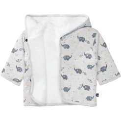 STACCATO Jas Met Pluche Grijs Gemêleerd Patroon -Kleintje Luxe staccato jas met pluche grijs gemeleerd patroon a326242 4