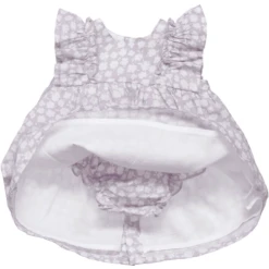 STACCATO Jurk+broekje Zacht Lila Patroon 9 STACCATO Jurk+broekje Zacht Lila Patroon -Kleintje Luxe staccato jurkbroekje zacht lila patroon a413361 4