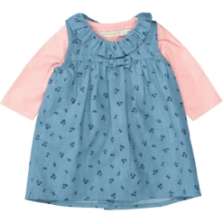 STACCATO Jurk+shirt Middenblauw Denim Met Patroon 8 STACCATO Jurk+shirt Middenblauw Denim Met Patroon -Kleintje Luxe staccato jurkshirt middenblauw denim met patroon a404196 3