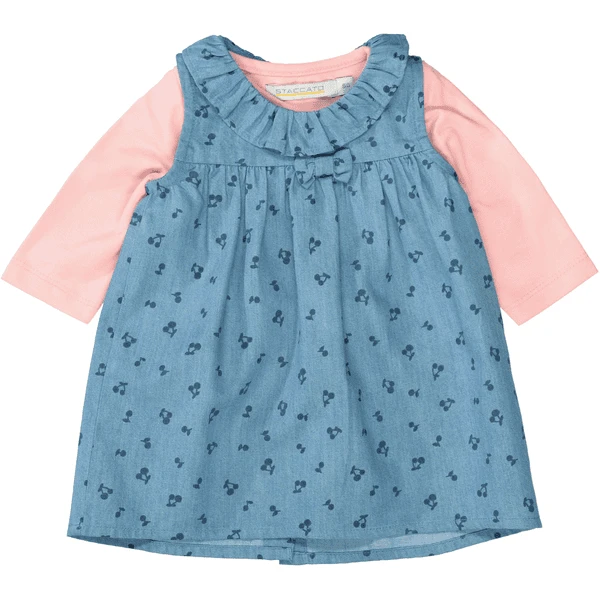 STACCATO Jurk+shirt Middenblauw Denim Met Patroon 4 STACCATO Jurk+shirt Middenblauw Denim Met Patroon - Afbeelding 4