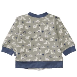 STACCATO Omkeerbaar Jasje Zacht Olive Gedessineerd -Kleintje Luxe staccato omkeerbaar jasje zacht olive gedessineerd a307869 2