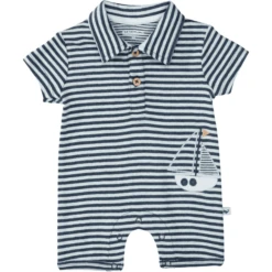STACCATO Overall Marineblauw Gemêleerd Gestreept -Kleintje Luxe staccato overall marineblauw gemeleerd gestreept a407204 3