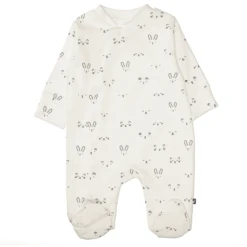 STACCATO Pyjama 1tlg. Off White Gedessineerd