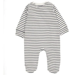 STACCATO Pyjama 1tlg. Off White Gestreept -Kleintje Luxe staccato pyjama 1tlg off white gestreept a305674 3