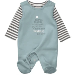 Staccato Romper+hemd Vintage Green -Kleintje Luxe staccato romperhemd vintage green a368394 1