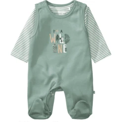STACCATO Romper+shirt Bleek Green -Kleintje Luxe staccato rompershirt bleek green a382809 1