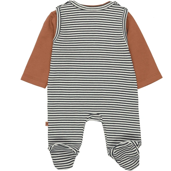 STACCATO Romper+shirt Donker Marine Gestreept 2 STACCATO Romper+shirt Donker Marine Gestreept - Afbeelding 2