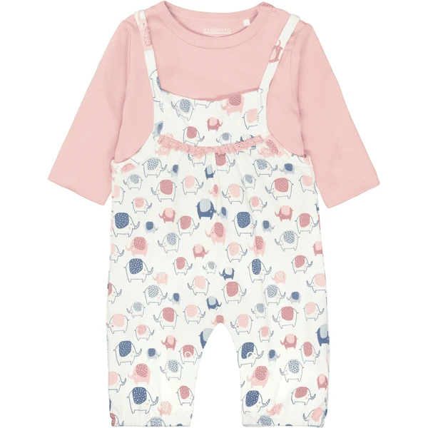 STACCATO Romper+shirt Elephant Gedessineerd 1 STACCATO Romper+shirt Elephant Gedessineerd