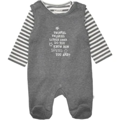 Staccato Romper+shirt Grafiet Gemêleerd