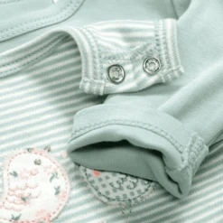 STACCATO Romper+shirt Licht Mint Gestreept -Kleintje Luxe staccato rompershirt licht mint gestreept a361849 4