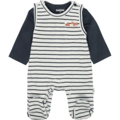 STACCATO Romper+shirt Marine Gestreept -Kleintje Luxe staccato rompershirt marine gestreept a317764 1