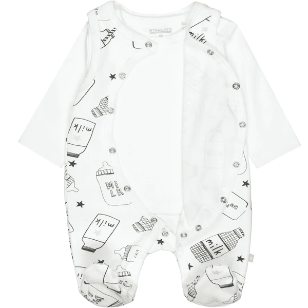 STACCATO Romper+shirt Melkfles Gedessineerd 2 STACCATO Romper+shirt Melkfles Gedessineerd - Afbeelding 2