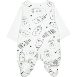 STACCATO Romper+shirt Melkfles Gedessineerd 7 STACCATO Romper+shirt Melkfles Gedessineerd -Kleintje Luxe staccato rompershirt melkfles gedessineerd a312140 2