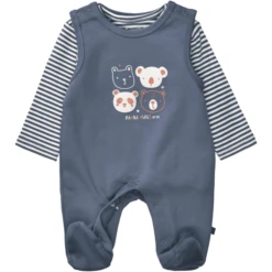 STACCATO Romper+shirt Night Blauw -Kleintje Luxe staccato rompershirt night blauw a374220 1