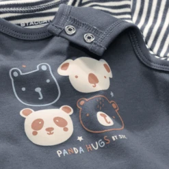 STACCATO Romper+shirt Night Blauw -Kleintje Luxe staccato rompershirt night blauw a374220 2