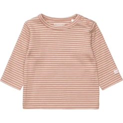 Staccato Romper+shirt Peach -Kleintje Luxe staccato rompershirt peach a368408 2