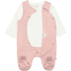 STACCATO Romper+shirt Roze -Kleintje Luxe staccato rompershirt roze a310376 1