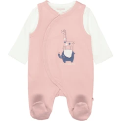 STACCATO Romper+shirt Roze -Kleintje Luxe staccato rompershirt roze a310376 4