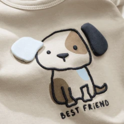 STACCATO Romper+shirt Taupe -Kleintje Luxe staccato rompershirt taupe a361842 2