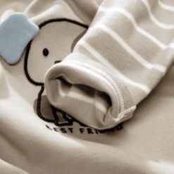 STACCATO Romper+shirt Taupe -Kleintje Luxe staccato rompershirt taupe a361842 3