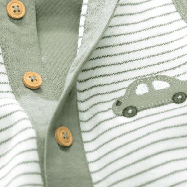 Staccato Romper+shirt Van White Gestreept 3 Staccato Romper+shirt Van White Gestreept - Afbeelding 3