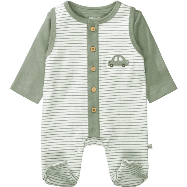 Staccato Romper+shirt Van White Gestreept 1 Staccato Romper+shirt Van White Gestreept