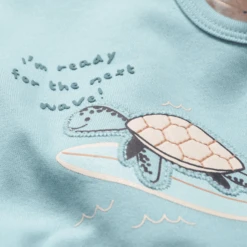 STACCATO Romper+shirt Waterblauw -Kleintje Luxe staccato rompershirt waterblauw a415492 2