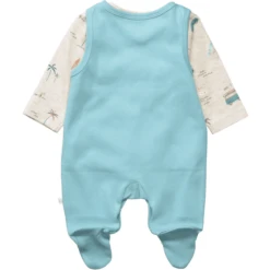 STACCATO Romper+shirt Waterblauw -Kleintje Luxe staccato rompershirt waterblauw a415492 4