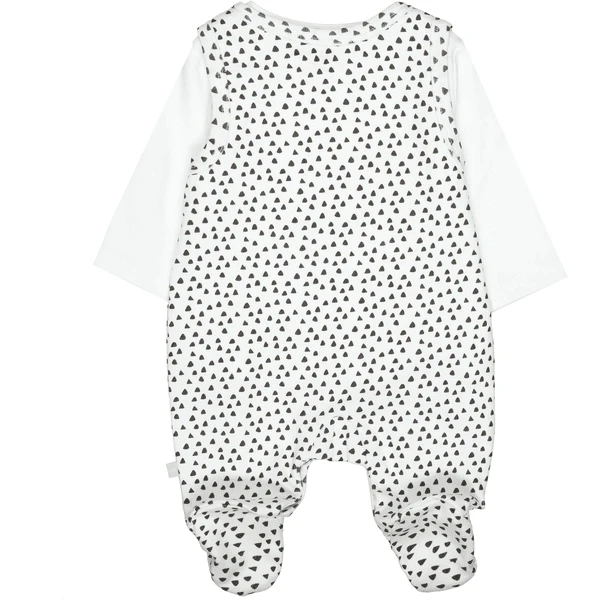 STACCATO Romper+shirt White Gedessineerd 3 STACCATO Romper+shirt White Gedessineerd - Afbeelding 3