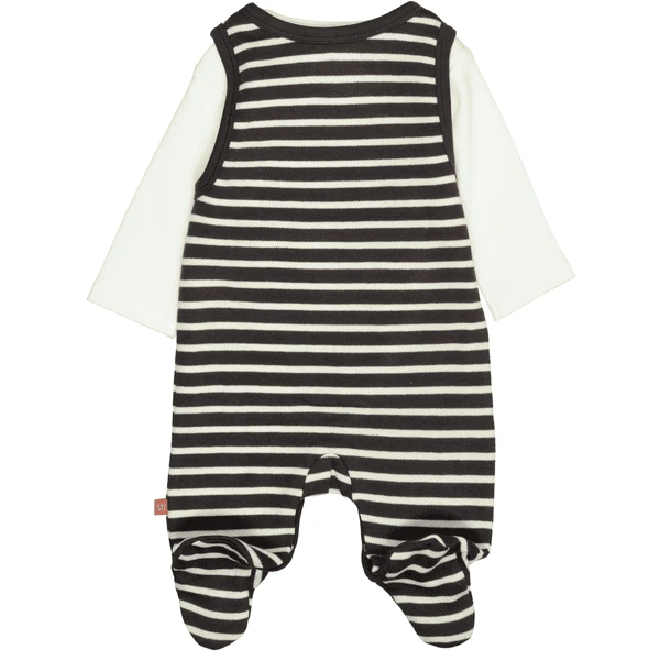 STACCATO Romper+shirt Zacht Antraciet Gestreept 3 STACCATO Romper+shirt Zacht Antraciet Gestreept - Afbeelding 3